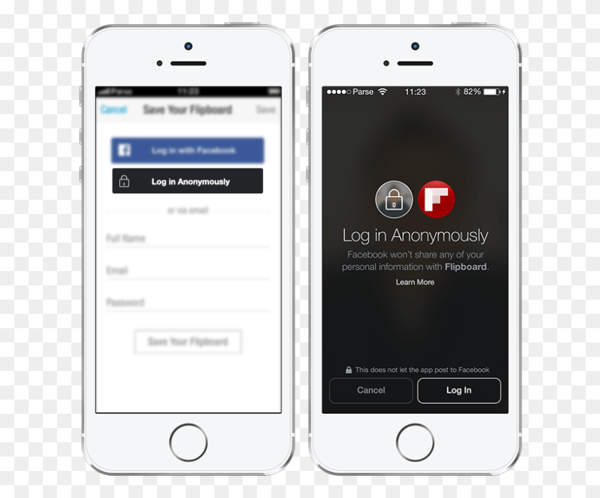 622x638 Facebook Announces Anonymous Login And Redesigned App Anonymous Login, Mobile Phone, Phone, Electronics HD PNG Download