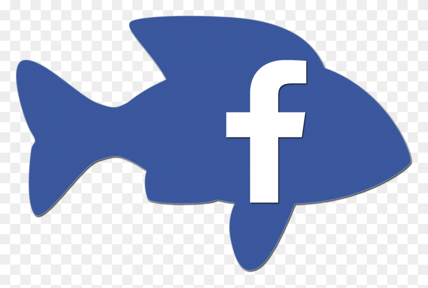 1719x1117 Логотип Facebook Рыба, Топор, Инструмент, Оружие Hd Png Скачать