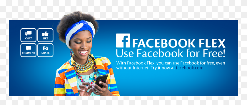 1050x400 Facebook Flex, Person, Face, Smile HD PNG Download