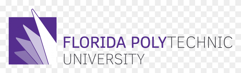 2677x677 Facebook Florida Polytechnic Logo, Text, Alphabet, Symbol HD PNG Download