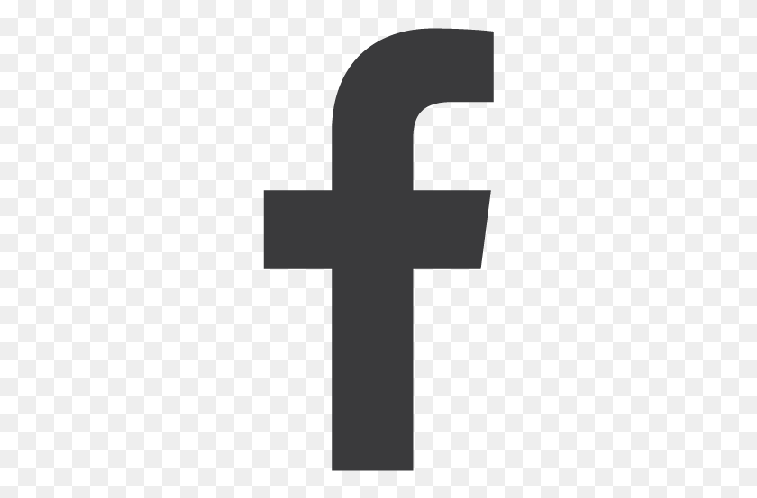 257x493 Facebook Icon Facebook F Icon, Symbol, Cross, Crucifix HD PNG Download
