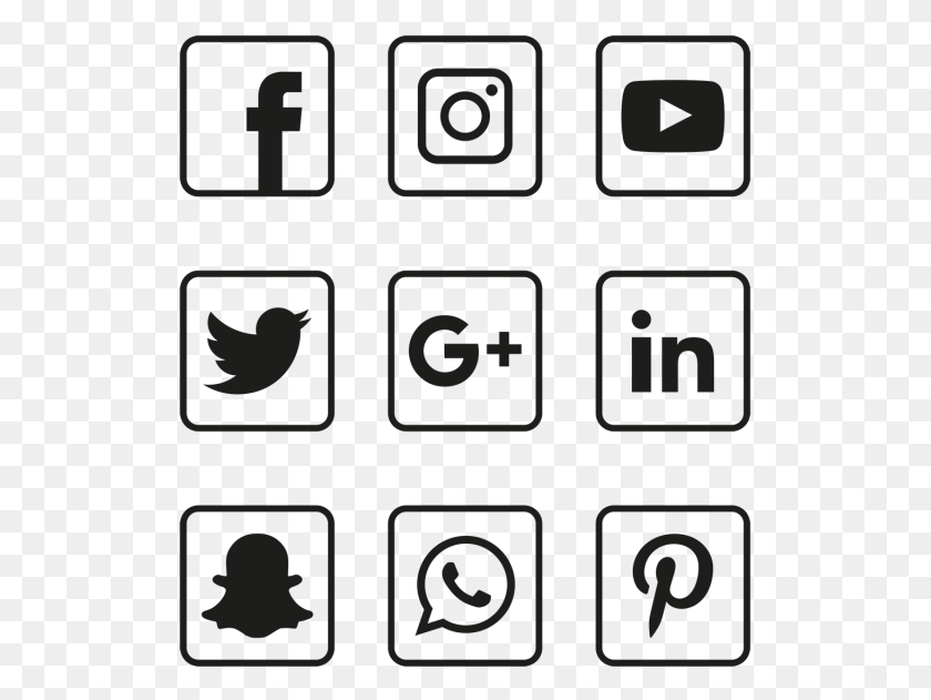 517x571 Facebook Instagram Icon, Number, Symbol, Text HD PNG Download