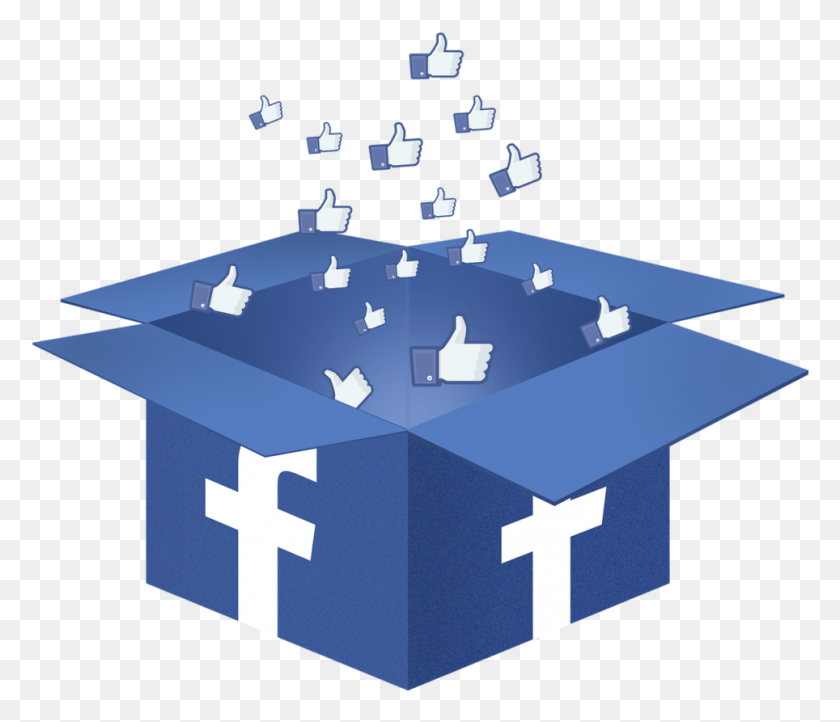 964x819 Facebook Likes, Crystal, Box, Recycling Symbol HD PNG Download