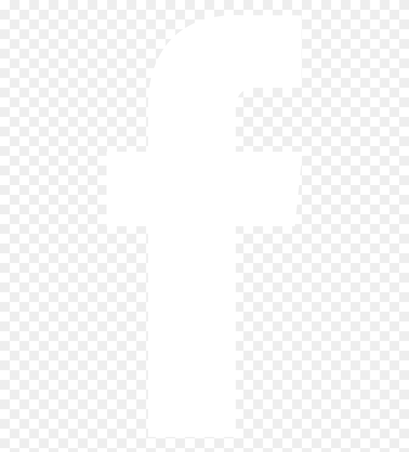 405x868 Facebook White Logo Transparent, Symbol, Cross, Text HD PNG Download