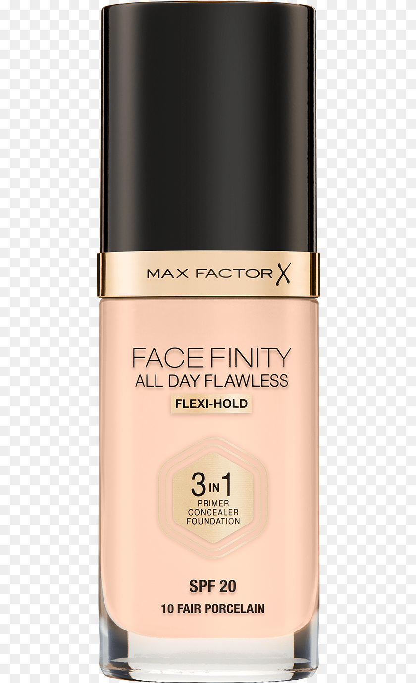 Facefinity All Day Flawless 3 In 1 Foundation, Cosmetics, Face, Head, Person Clipart PNG