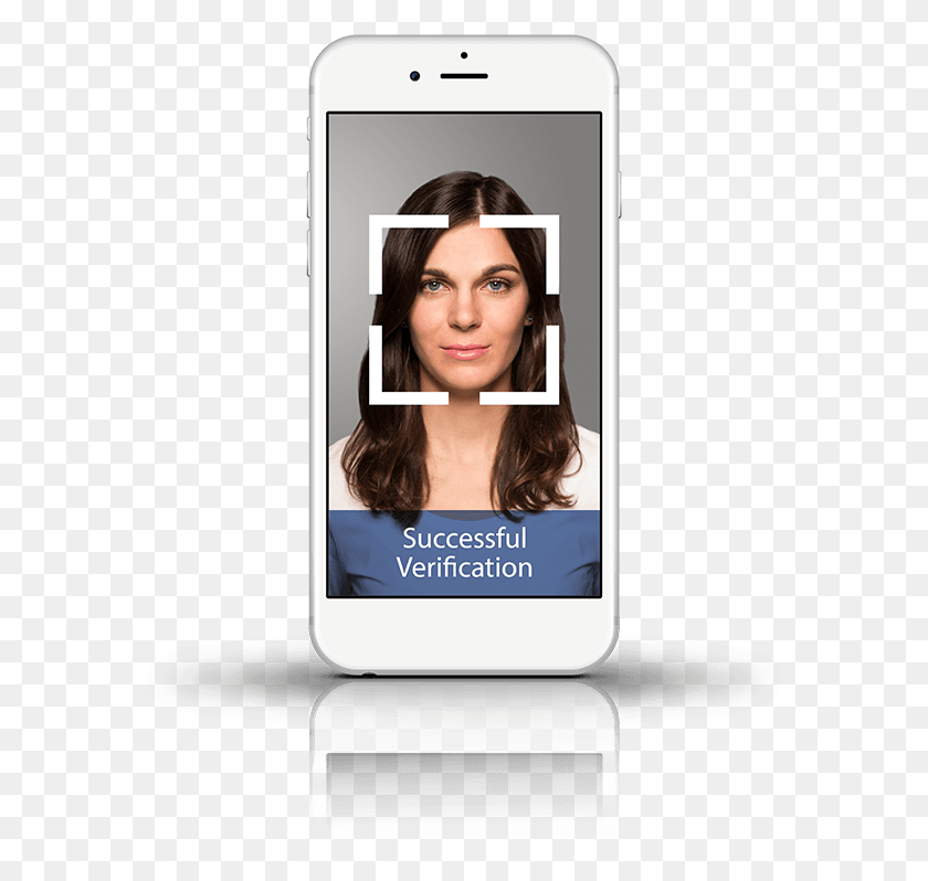 581x738 Facial Recognition App With Login Face For Ios Face Recognition Facial Recognition App, Mobile Phone, Phone, Electronics HD PNG Download