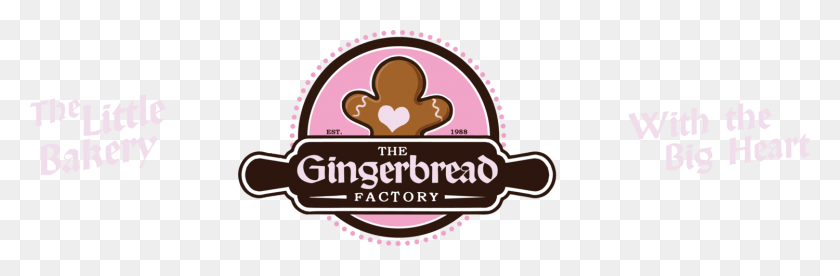 1500x416 Factory Clipart Big Factory Gingerbread Factory, Label, Text, Cookie HD PNG Download