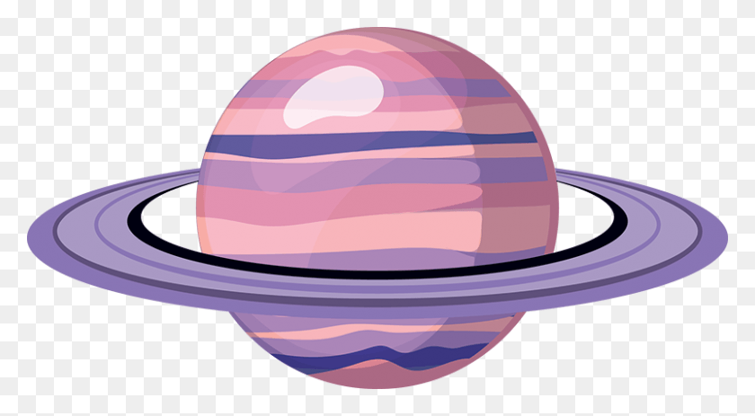 800x414 Facts About Saturn39s Rings Moons Amp Size Saturn39s Rings, Purple, Clothing, Apparel HD PNG Download