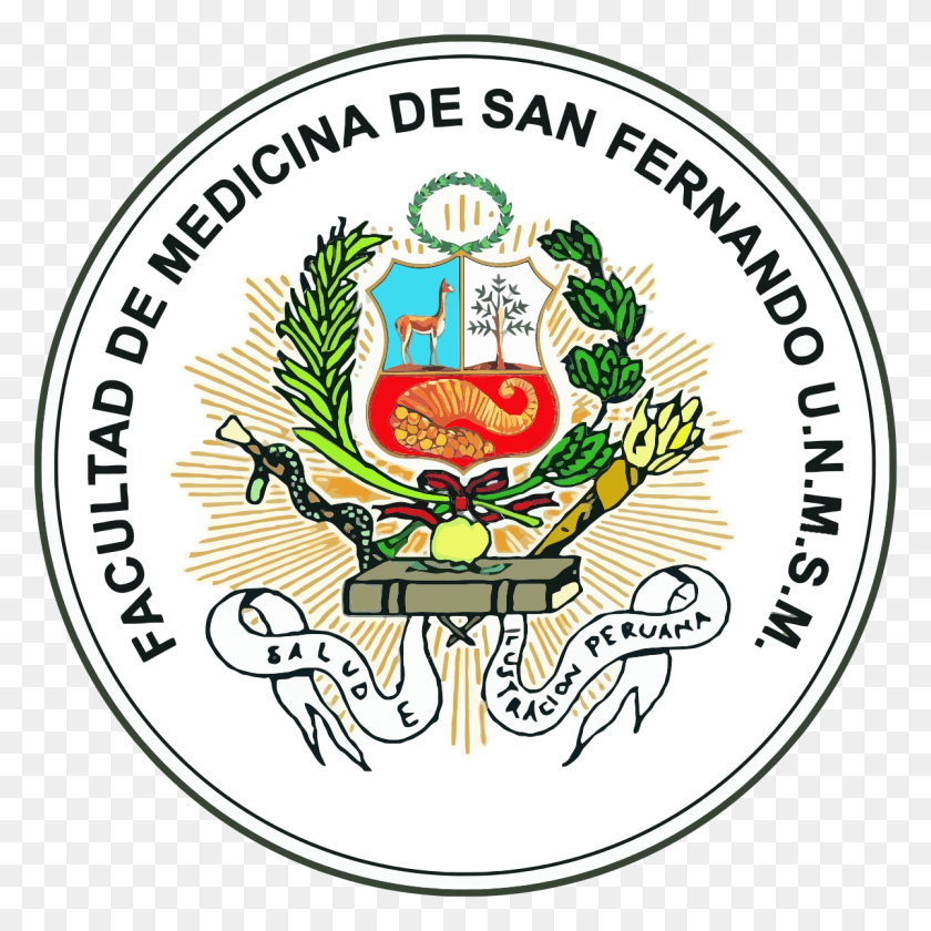 1200x1200 Facultad De Medicina San Fernando Facultad De Medicina Unmsm Insignia, Logo, Symbol, Trademark HD PNG Download