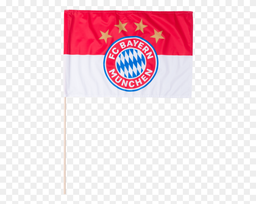 429x610 Fahne Logo Cm Fc Bayern Munich Flag, Symbol, Text, Label HD PNG Download