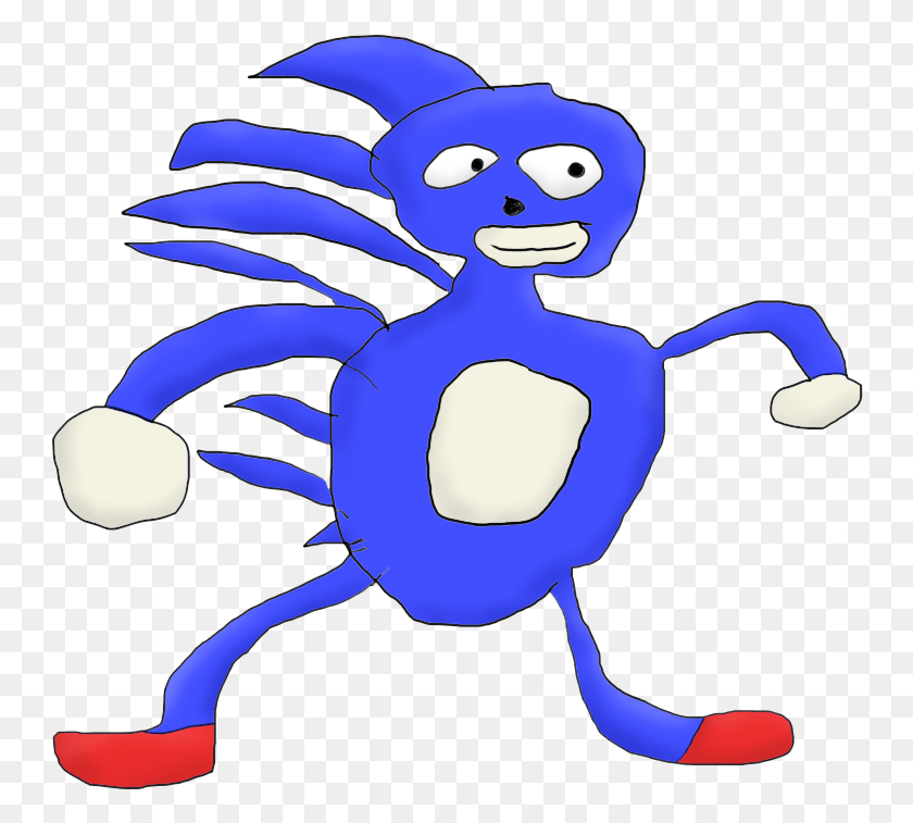 748x697 Failboat Magfest On Twitter Sanic Gotta Go Fast, Toy, Animal, Sea Life HD PNG Download