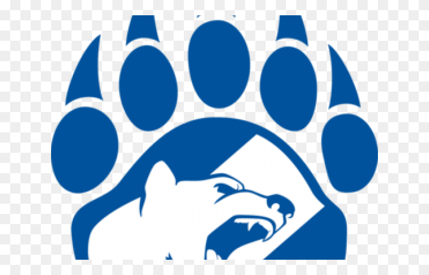 640x480 Fairmont Senior High School Polar Bears Logo, Footprint, Stencil HD PNG Download