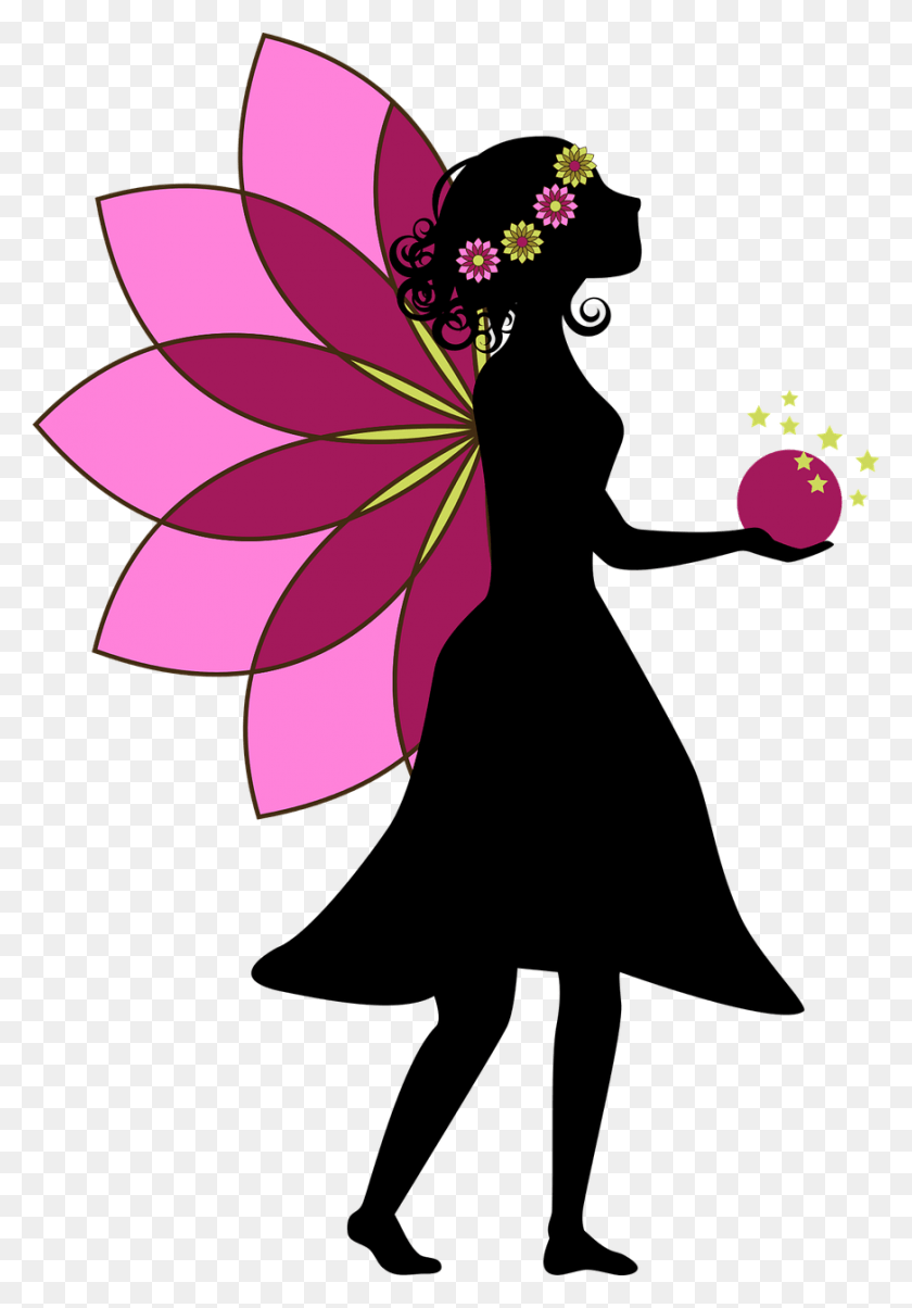 872x1280 Fairy, Graphics, Floral Design HD PNG Download