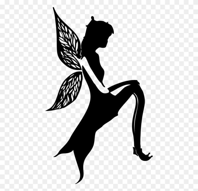 456x750 Fairy Computer Icons Symbol Elf Silhouette Fairy Symbol, Gray, World Of Warcraft HD PNG Download