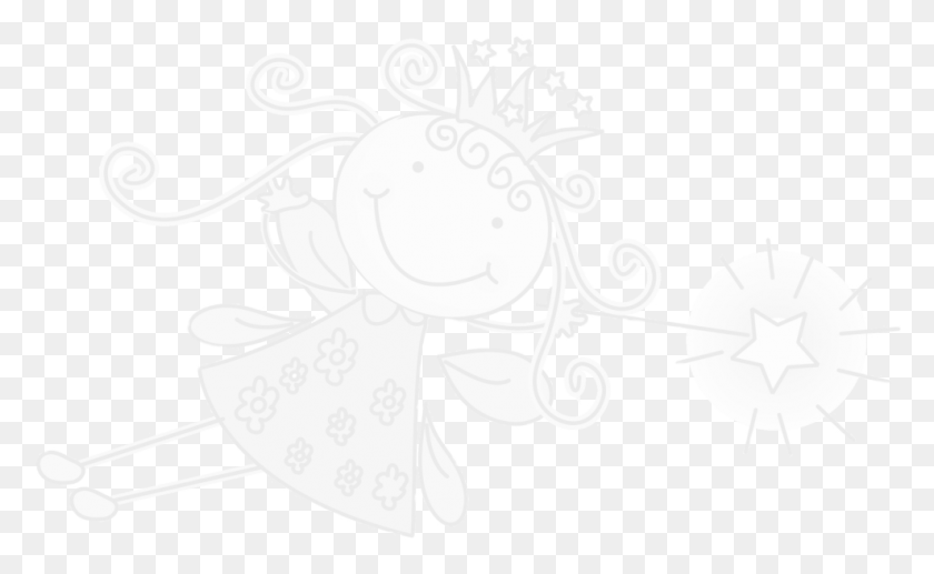 989x580 Fairy Fade Illustration, Stencil, Floral Design, Pattern HD PNG Download