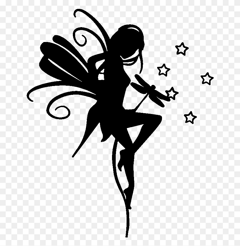 656x801 Fairy Godmother Decal Sticker Flight Fairy Decal, Gray, World Of Warcraft HD PNG Download
