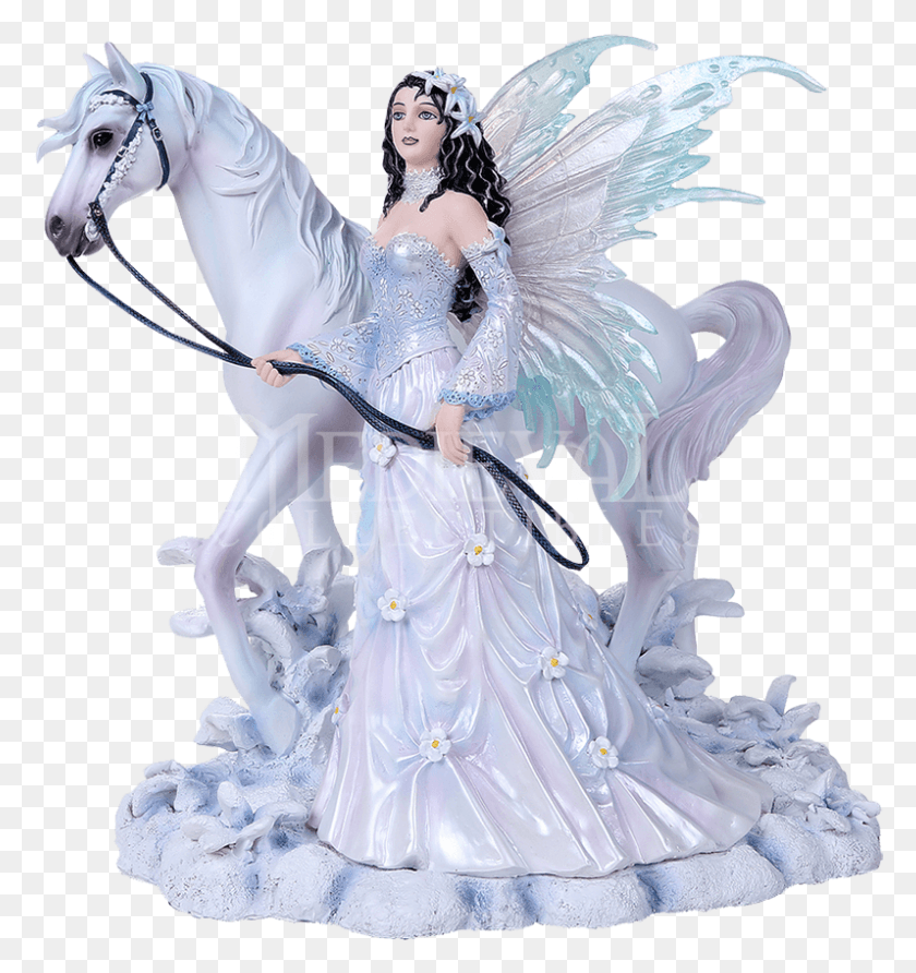 797x851 Fairy Statue, Figurine, Wedding Gown, Robe HD PNG Download