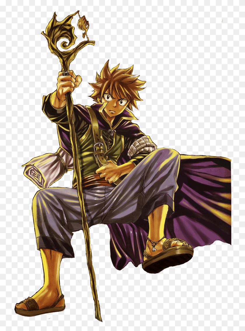 746x1076 Fairy Tail 318 Natsu Dragneel Render By Cheshirealex, Person, Human, Manga HD PNG Download