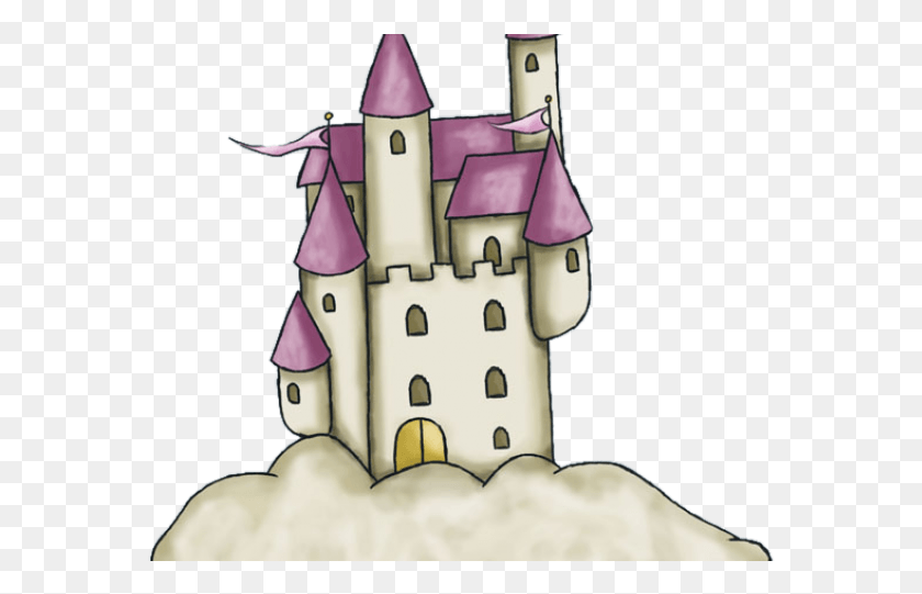 572x481 Fairy Tail Clipart Medieval Castle Castle, Architecture, Building HD PNG Download