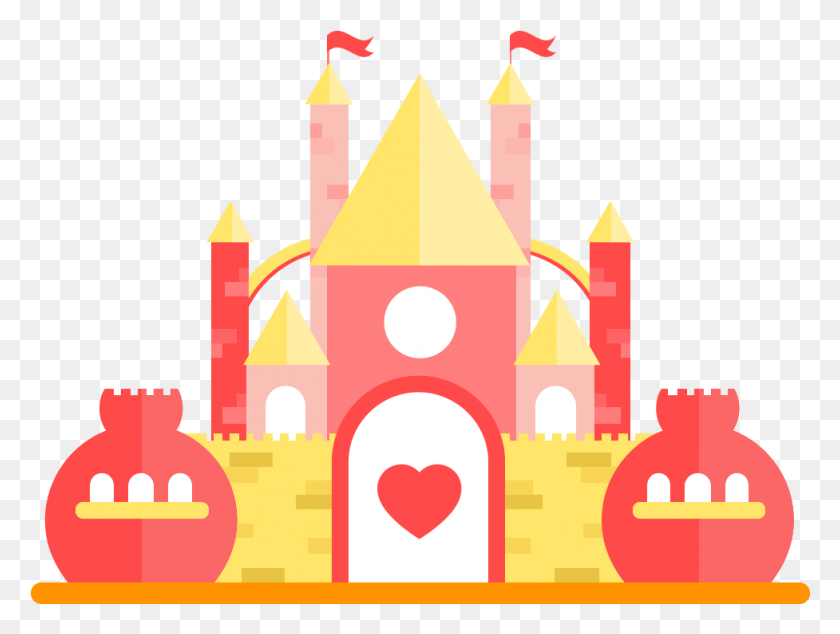 977x720 Fairy Tale Castle Icon Vector Graphics, Architecture, Building HD PNG Download