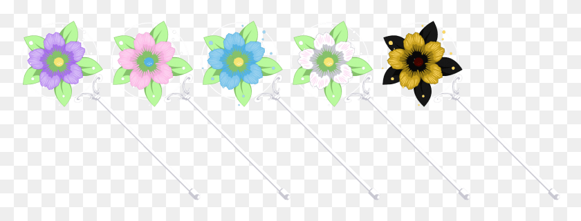 1689x565 Fairy Wand Sunflower, Graphics, Flower HD PNG Download