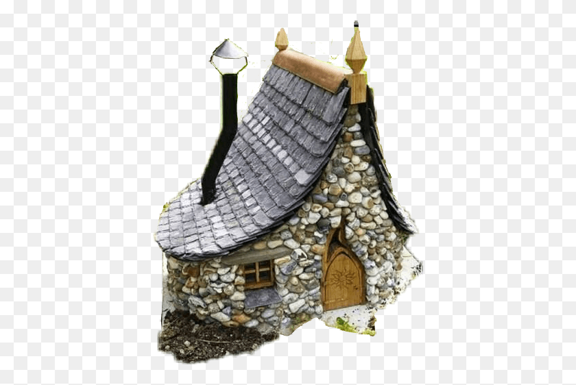 394x502 Fairyhouse Fairy Fantasy House Make A Small Hut, Roof, Building, Tile Roof HD PNG Download