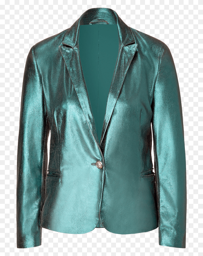 707x995 Faith Connexion Emerald Glitter Leather Jacket Leather Jacket, Clothing, Apparel, Coat HD PNG Download