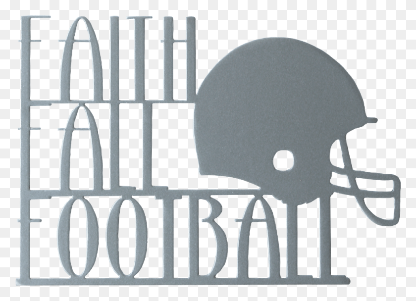 961x676 Faith Fall And Football Football Wreath Fall Wreath American Football, Word, Text, Face HD PNG Download