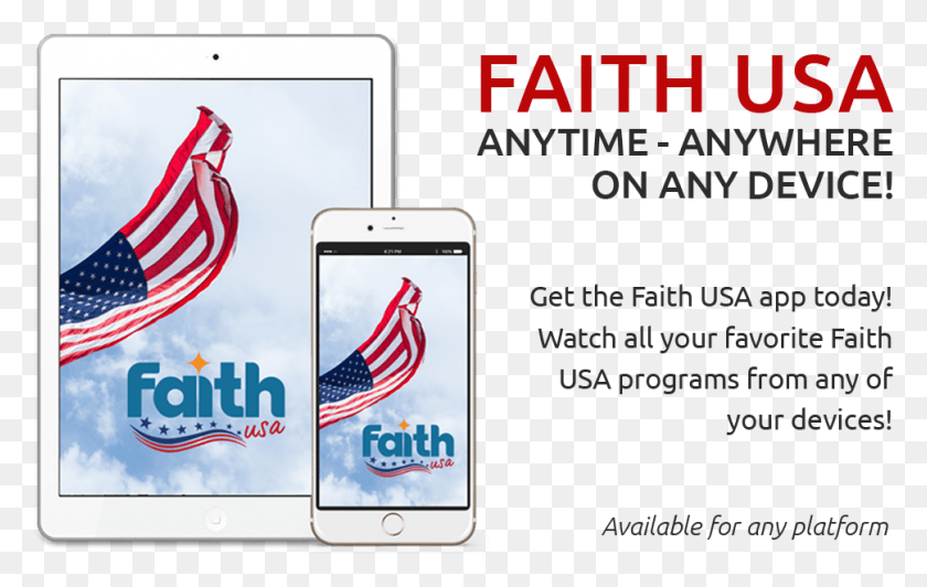 970x587 Faith Usa App Live Stream, Mobile Phone, Phone, Electronics Descargar Hd Png