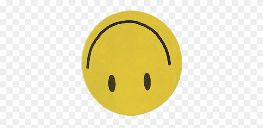 327x350 Fake Happy Sticker From Their Latest Music Paramore Fake Happy Smiley, Tennis Ball, Tennis, Ball HD PNG Download