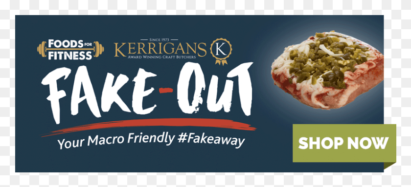 825x343 Fakeaway Kennedy Men, Pizza, Food, Text HD PNG Download