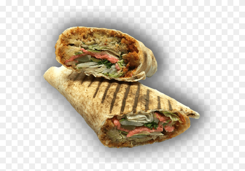 688x526 Falafel High Quality Image Veg Falafel Shawarma, Burrito, Food, Sandwich Wrap HD PNG Download