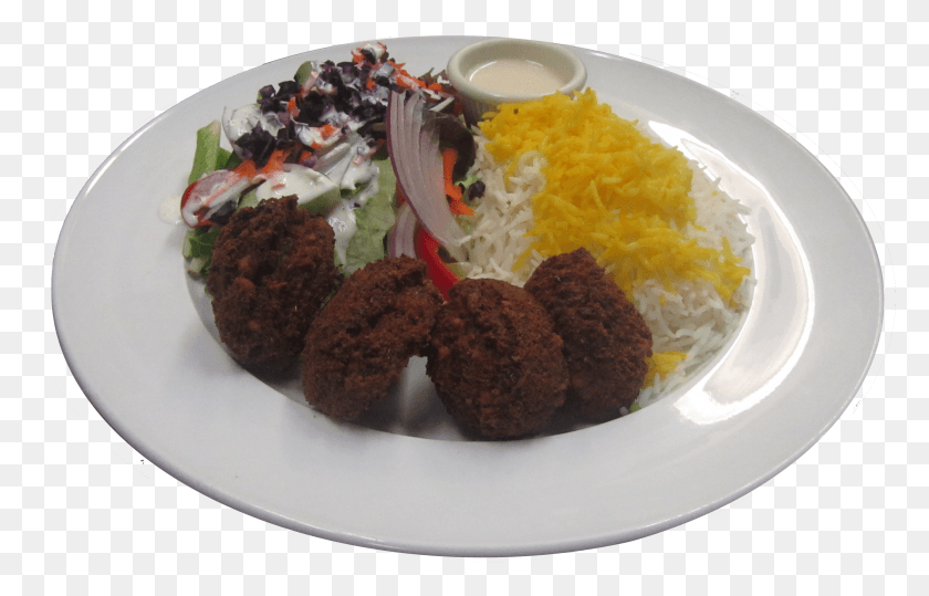 3265x2009 Falafel Platter Lunch Special Plate Lunch HD PNG Download