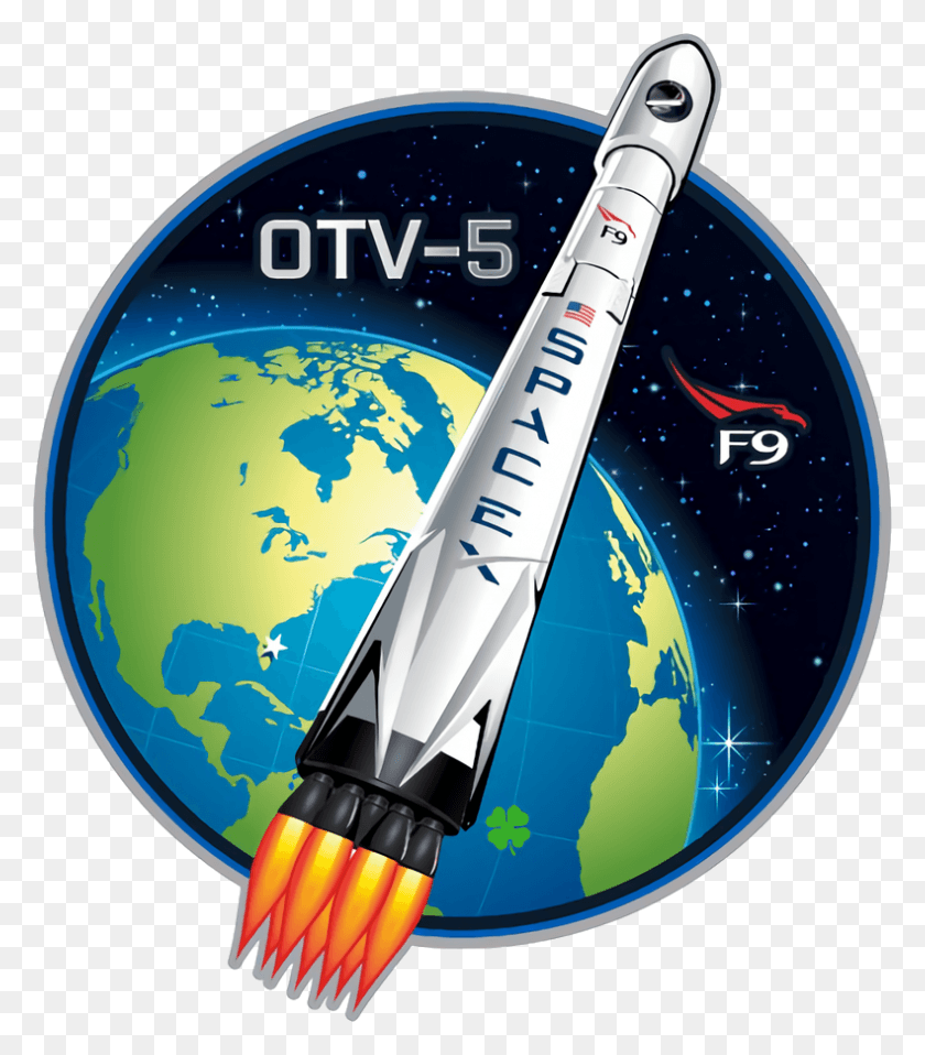 790x910 Falcon 9 Rocket Will Launch The U Formosat 5 Mission Patch, Outer Space, Astronomy, Universe HD PNG Download