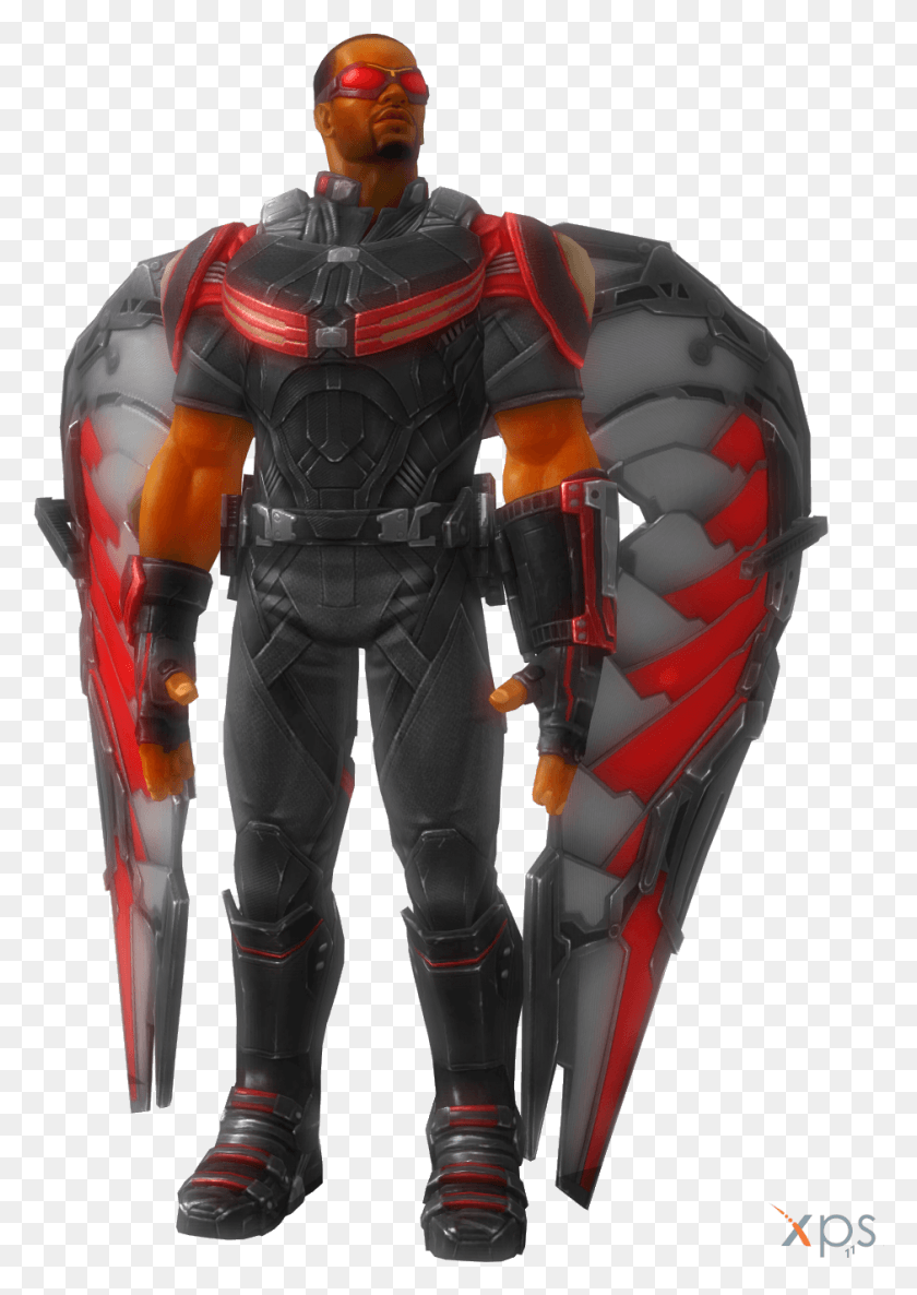 939x1356 Falcon Civil War With Wings By Ssingh511 Action Figure, Armor, Person, Human HD PNG Download