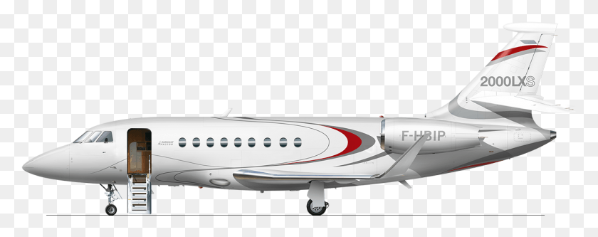 1274x446 Descargar Png Falcon2000Lxs 2018Usb55 A4 Dassault Falcon 2000Lx S, Avión, Avión, Vehículo Hd Png