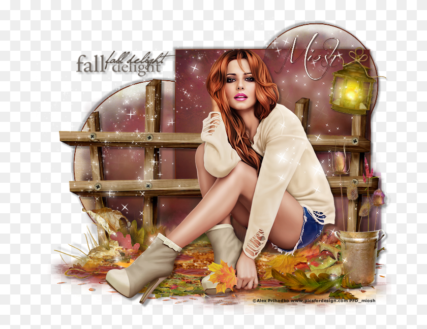 701x588 Fall Delight Girl, Clothing, Apparel, Person HD PNG Download