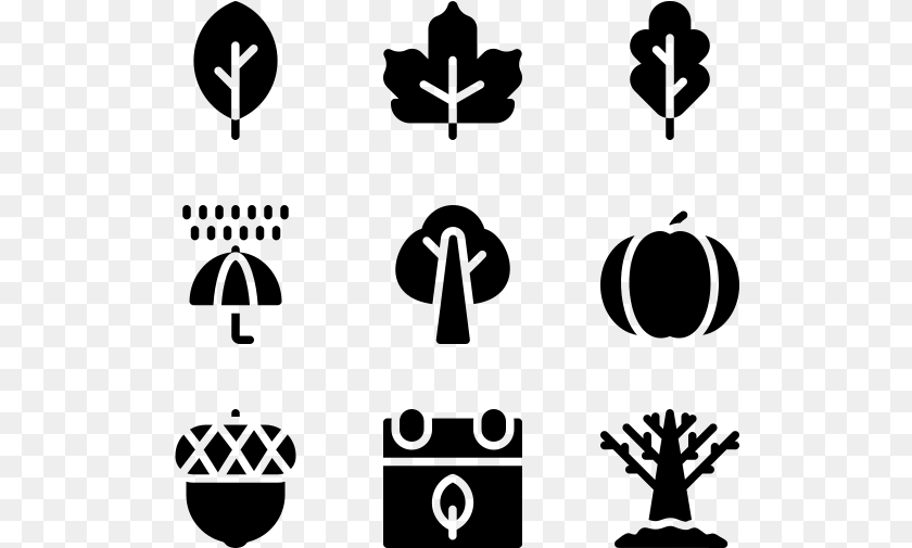 521x505 Fall Icon Packs Pictogram Nature Vector, Gray Transparent PNG