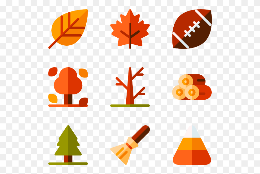 Fall Icons, Leaf, Plant, Food, Sweets Clipart PNG