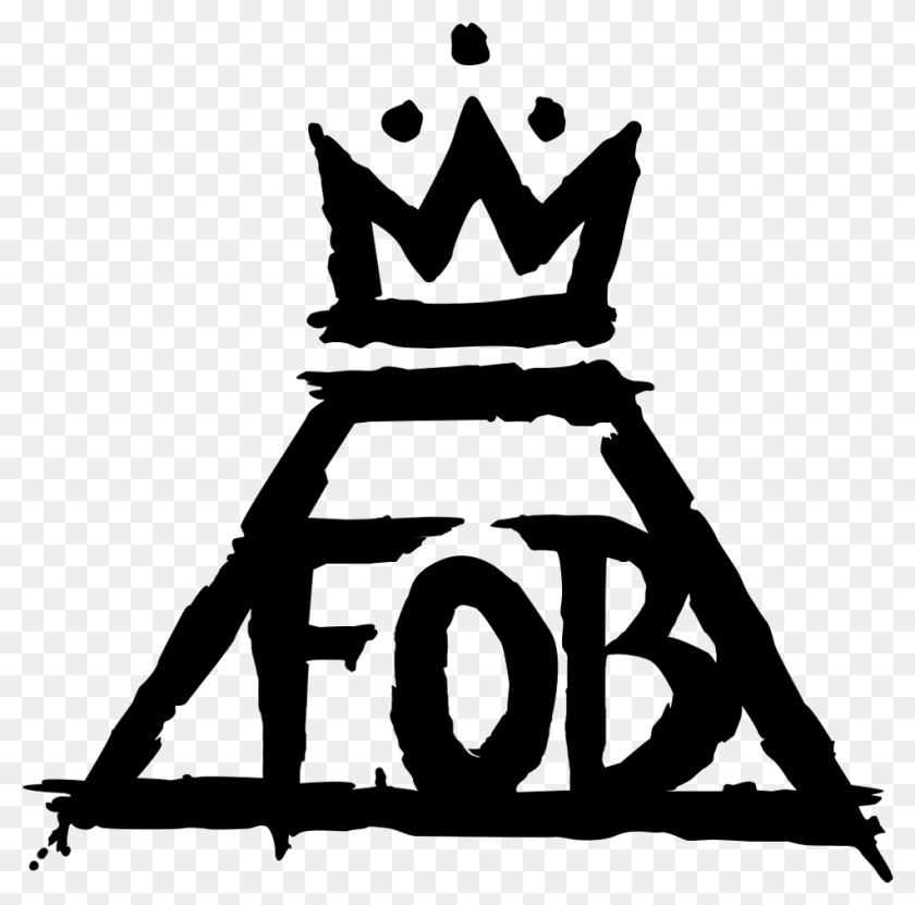 1024x1013 Fall Out Boy Logo, Accessories, Stencil, Jewelry, Person Sticker PNG