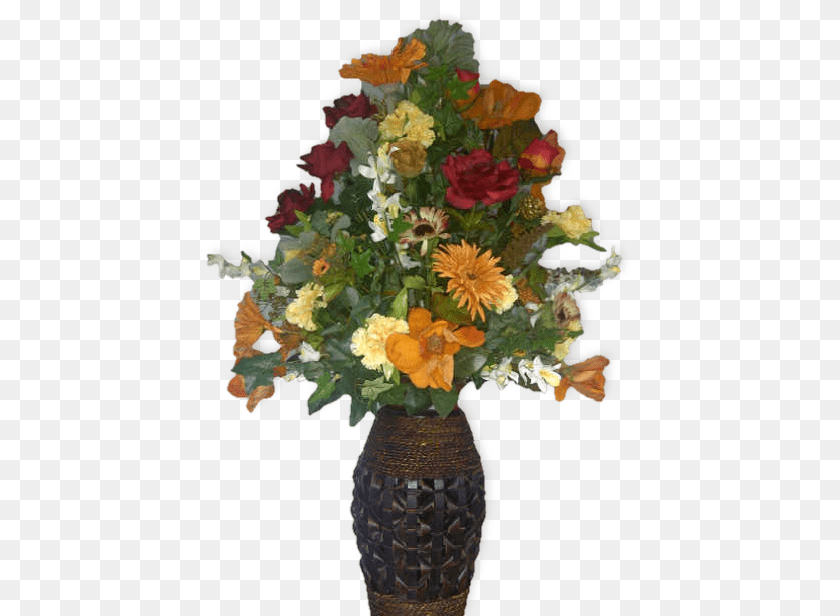 440x616 Fall Theme Artifcial Flowers Bouquet, Flower, Flower Arrangement, Flower Bouquet, Plant Sticker PNG