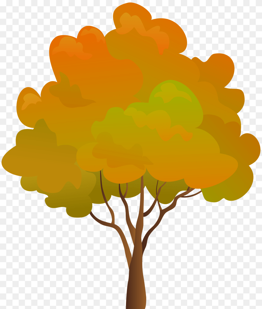 Fall Tree Clip Art, Outdoors, Nature, Smoke Clipart PNG
