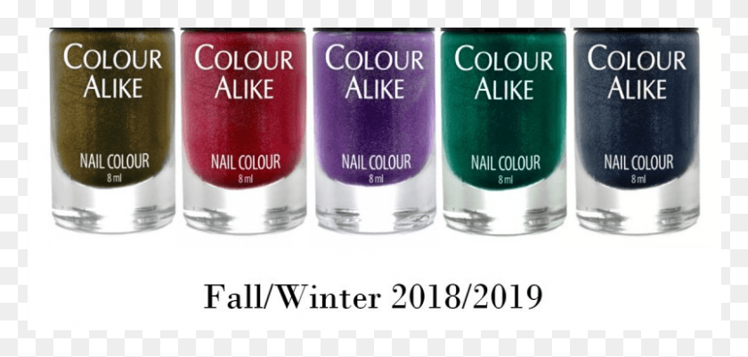 801x351 Fall Winter 2018 Holo And Fashion 800x8002 Nail Polish, Plant, Cosmetics, Beverage HD PNG Download