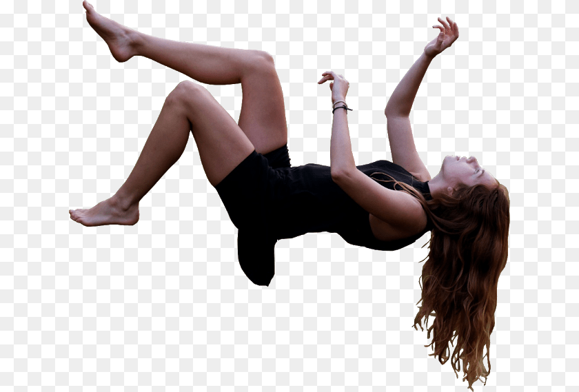 Falling Girl, Body Part, Dancing, Finger, Hand Clipart PNG