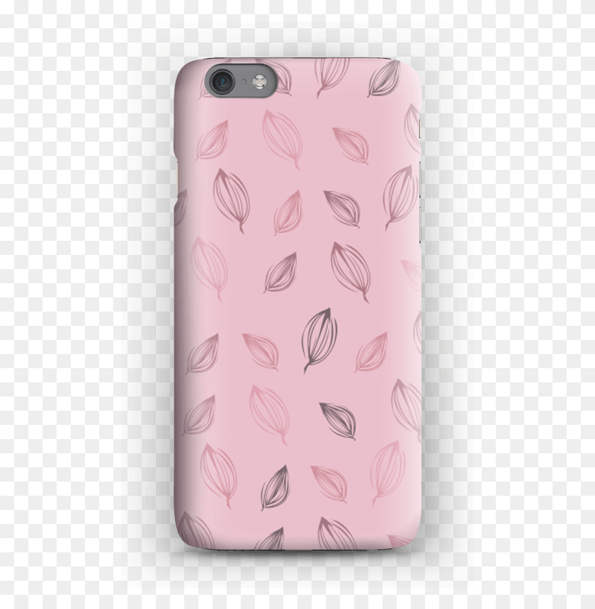 498x800 Falling Leaves Pink Case Iphone 6s Mobile Phone Case, Text, Cushion, Paper HD PNG Download
