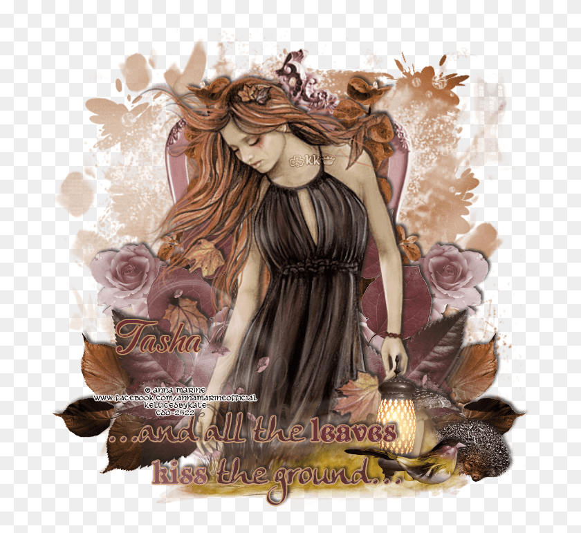 694x711 Falling Leaves Tag And Snags Illustration, Advertisement, Poster, Collage Descargar Hd Png