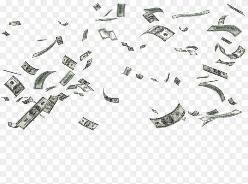 Falling Money, Paper, Person, Confetti Transparent PNG