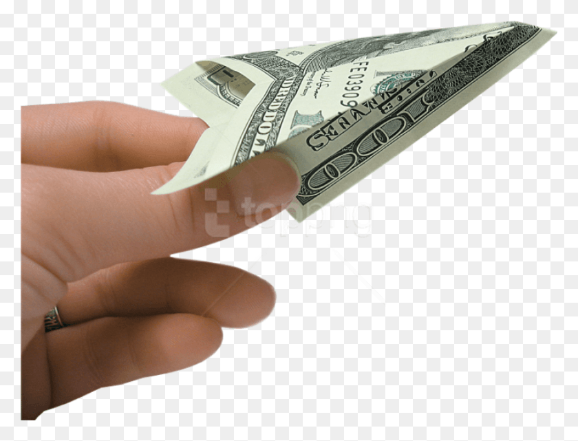 850x634 Falling Money Images Background Hand With Money Transparent Background, Person, Human, Baseball Bat HD PNG Download