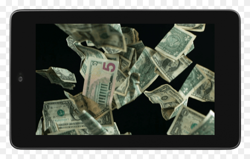 997x609 Descargar Png Falling Money Live Wallpaper Sharabi, Dólar Hd Png