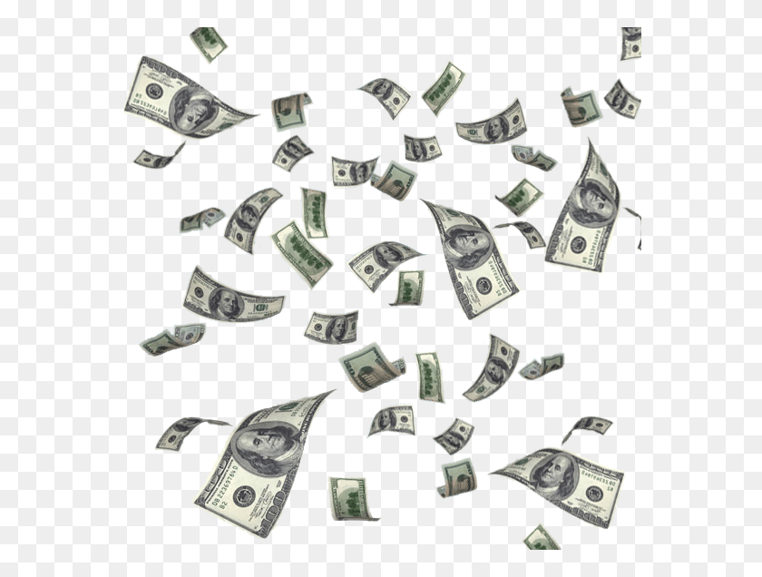 574x576 Falling Psd Official Psds Share This Image Money Falling No Background, Dollar, Skateboard, Sport HD PNG Download